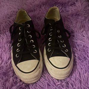 Platform converse black